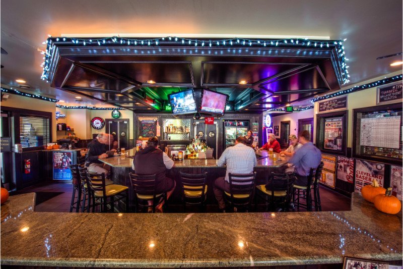 Panini's Bar & Grill Chagrin Falls interior shot