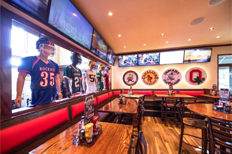 Panini's Bar & Grill Westlake interior shot